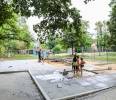 Spielplatz Wasser Spielplatz Alter Gerresheimer Friedhof in Düsseldorf