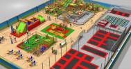 Spielplatz SpassQuadrat Indoorspielplatz und Trampolinpark in Ober-Mörlen