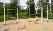 Spielplatz Calisthenics Hafenpark in Frankfurt am Main