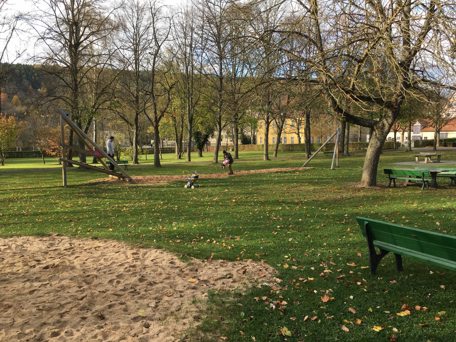 Foto Im Stadtpark in Weikersheim