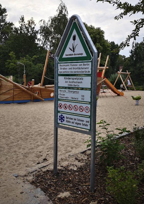 Spielplatz Piraten-  Schiffsspielplatz in Berlin