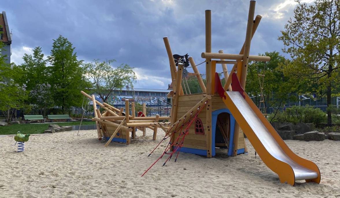 Spielplatz Piraten-  Schiffsspielplatz in Berlin