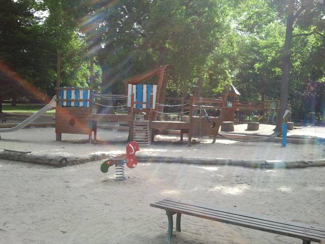 Spielplatz Günthersburgpark in Frankfurt am Main