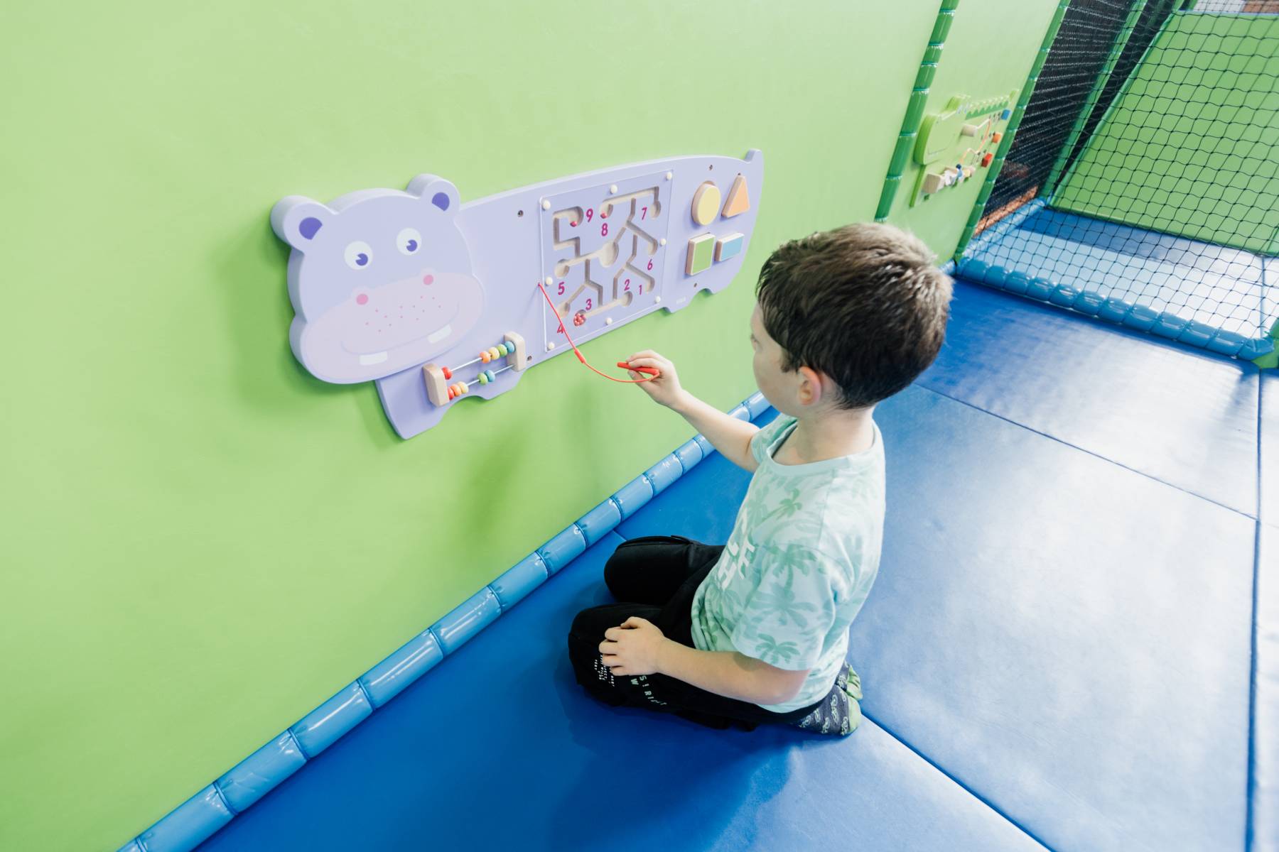 Foto Indoorspielplatz des Polenmarkt Hohenwutzen in DW124